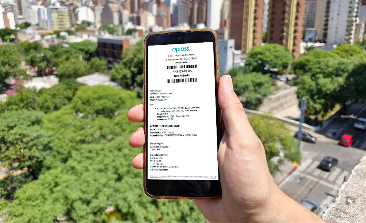 Nueva receta digital Apross