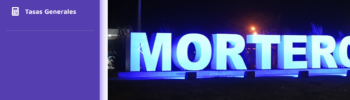 Morteros: ya se encuentran disponibles los cedulones de tasas por inmuebles