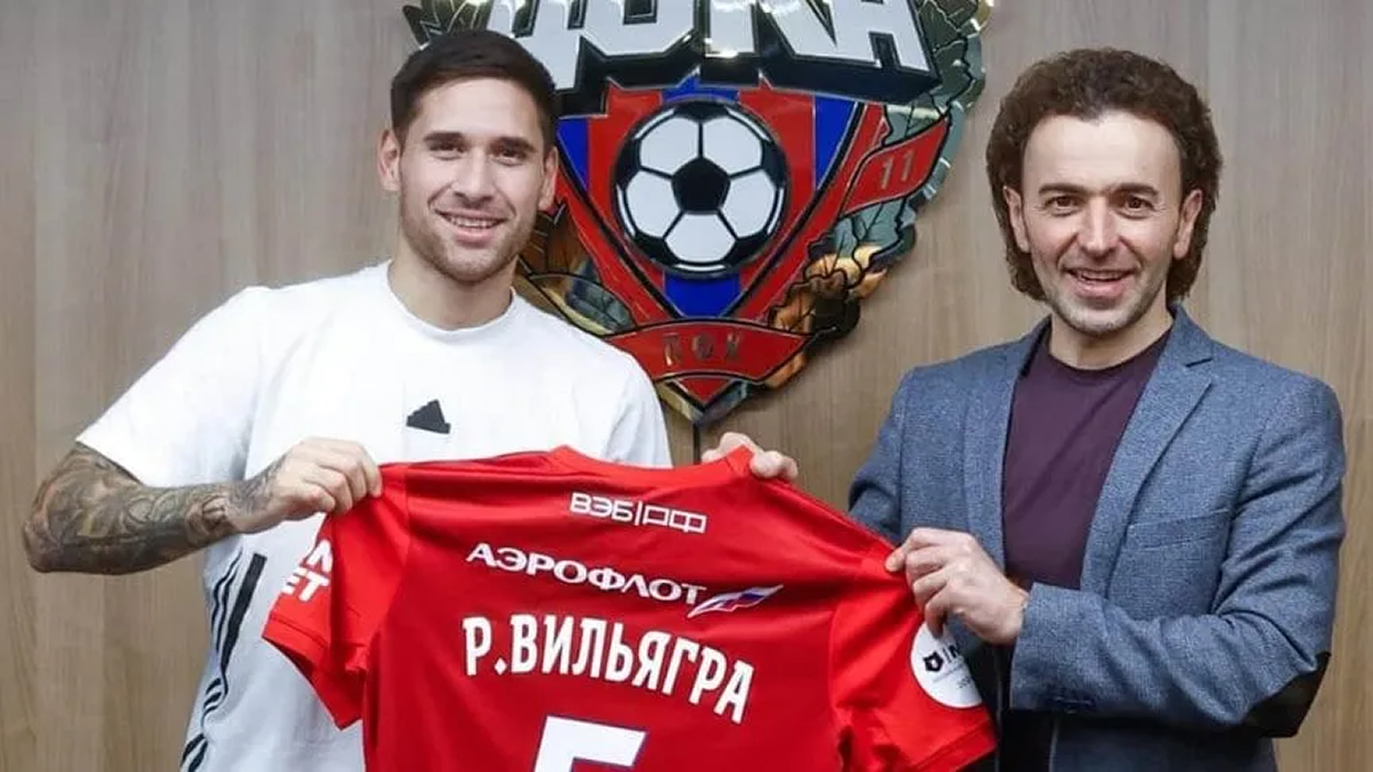 Fin de la novela: Rodrigo Villagra fue oficializado en CSKA de Moscú tras su salida de River
