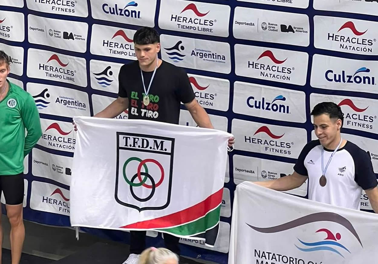 Dante Nicola brilla en el Campeonato Argentino de Mayores y Juniors 2025