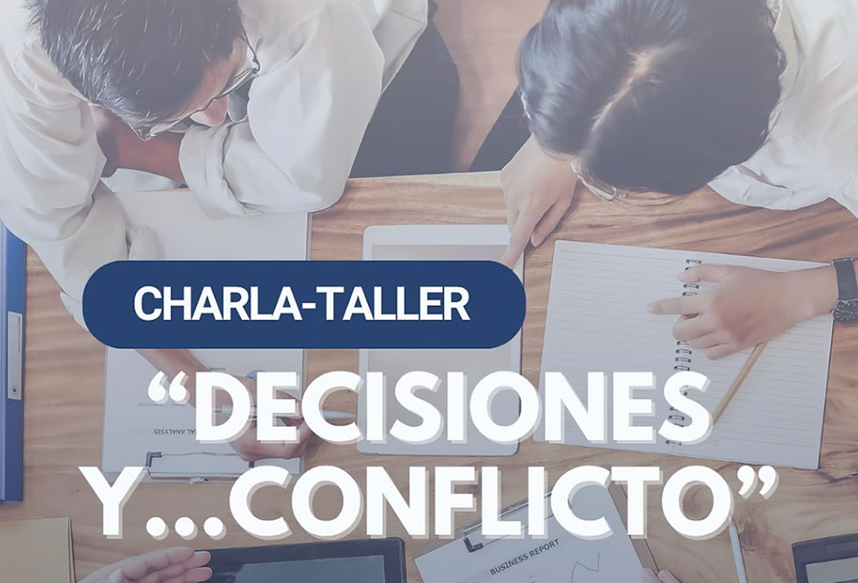 Charla-taller sobre toma de decisiones y gestión de conflictos en el Centro Comercial de Morteros