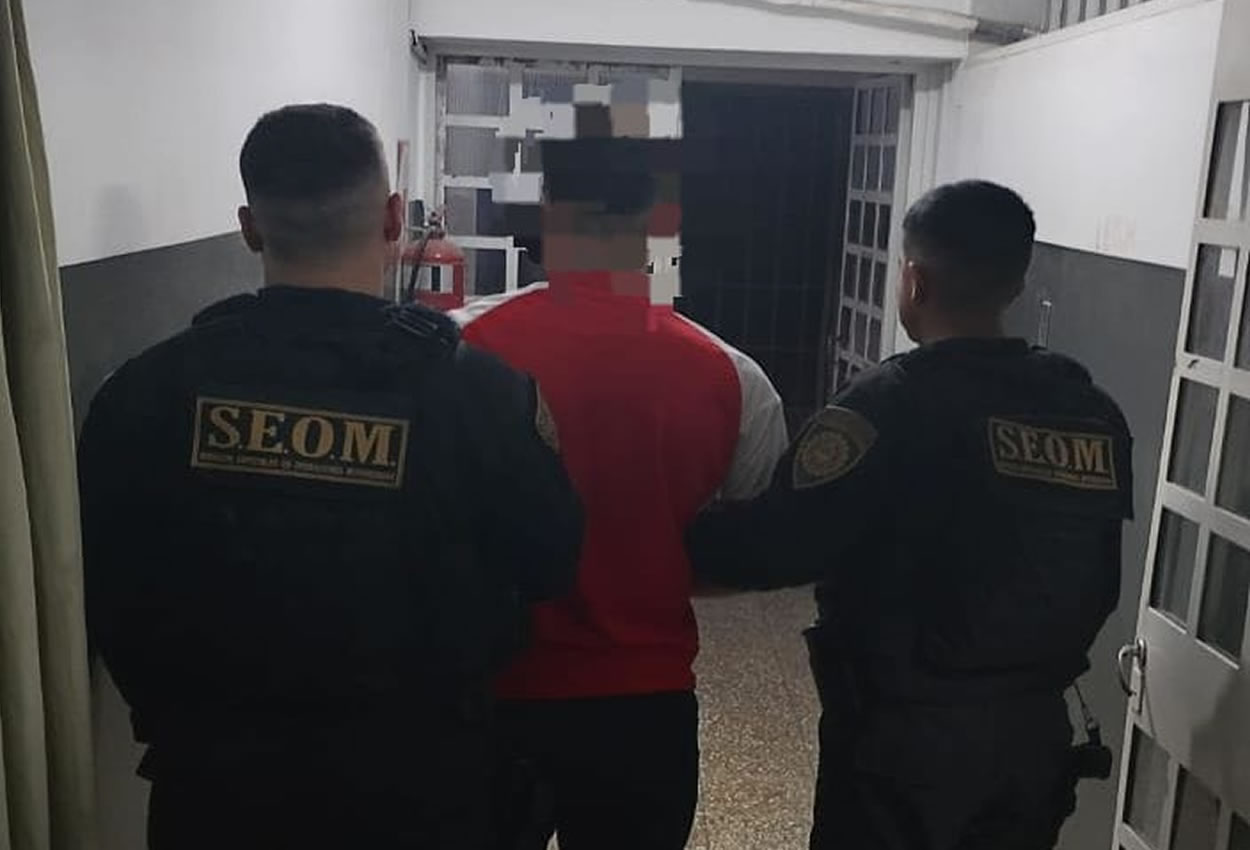 Morteros: joven detenido por tenencia de estupefacientes