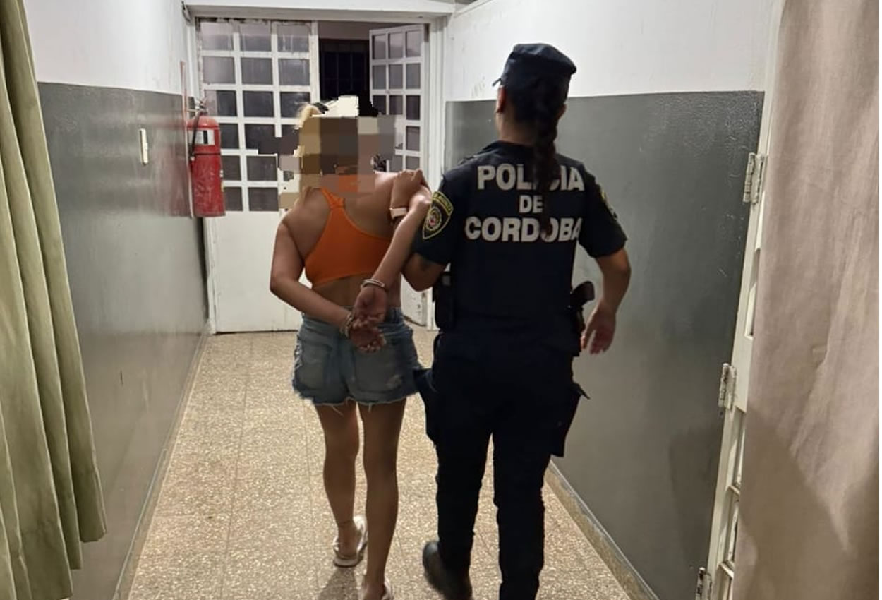 Morteros: Aprehendieron a una mujer por amenazas con arma blanca