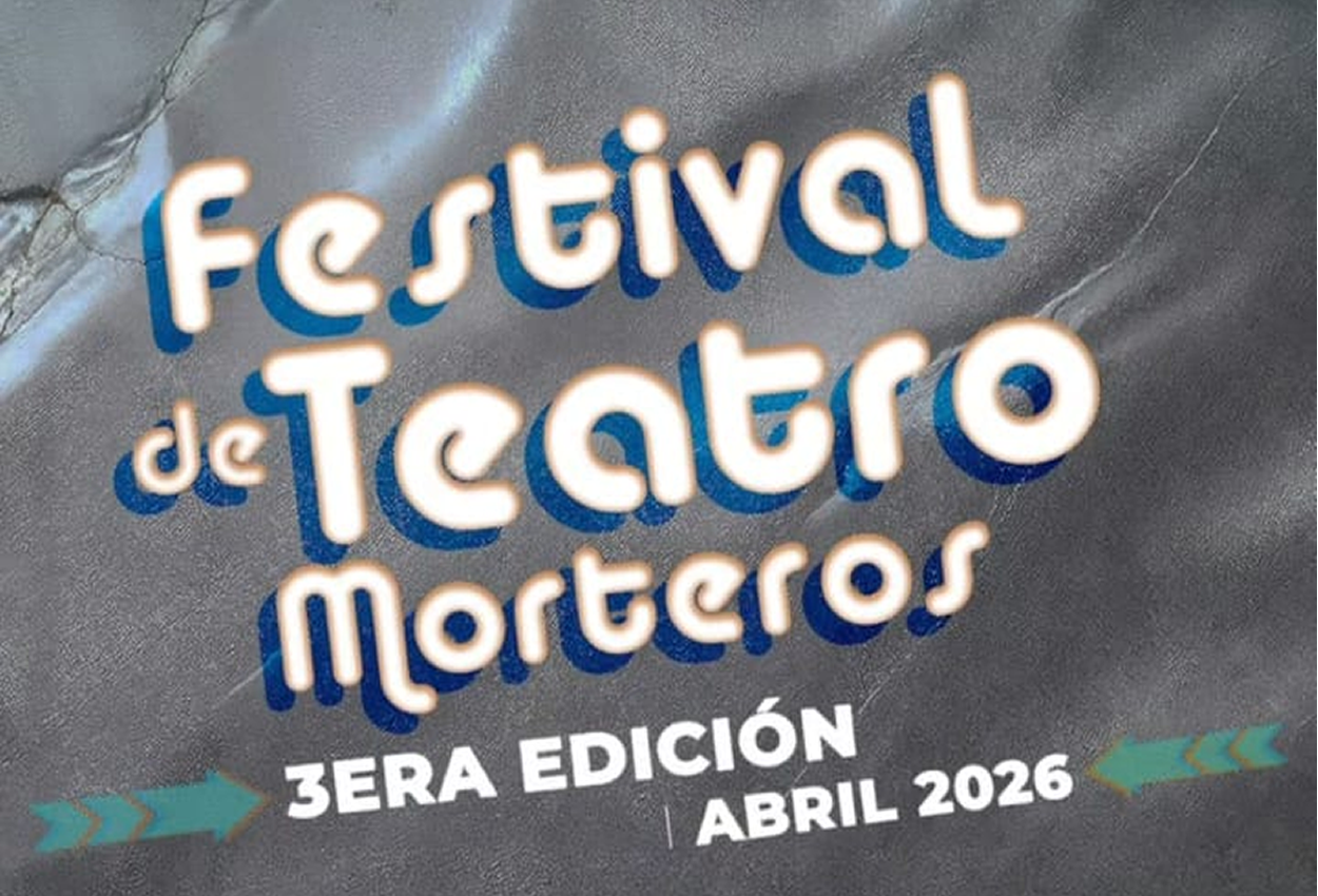 Comenzaron las preinscripciones para la 3ª edición del Festival de Teatro Morteros