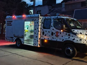 Intensa mañana para Bomberos de Morteros: rescataron a una trabajadora atrapada en una máquina y asistieron en otras dos emergencias