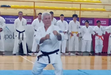 Club San Jorge Morteros recibirá la visita del maestro de karate Marcelo Sobrero