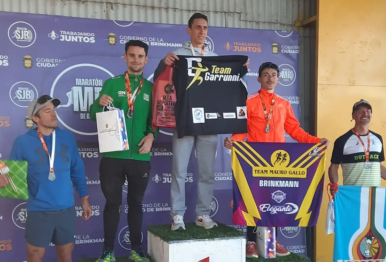 Destacada participación de morterenses en el Maratón San Juan Bautista de Brinkmann