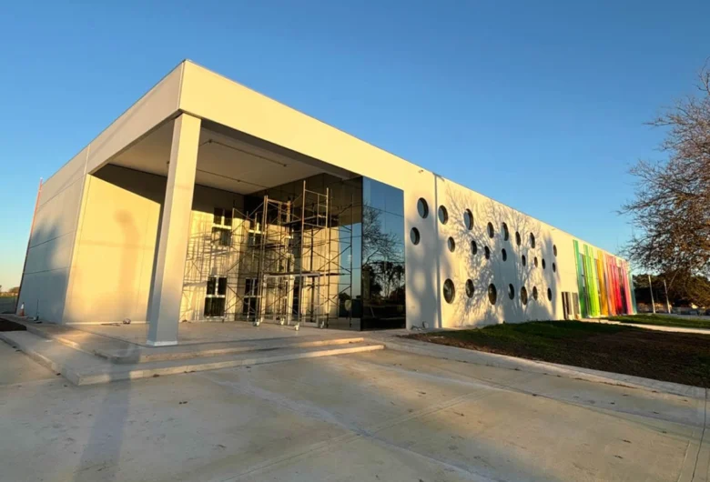 La sede de la Universidad Provincial en Morteros ya alcanza un 84% de avance