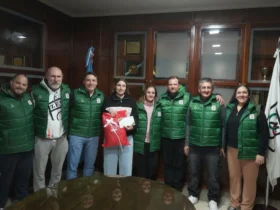 Tiro Federal distinguió a Lucas Ponce y a la tenista Angelina Assis