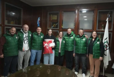 Tiro Federal distinguió a Lucas Ponce y a la tenista Angelina Assis
