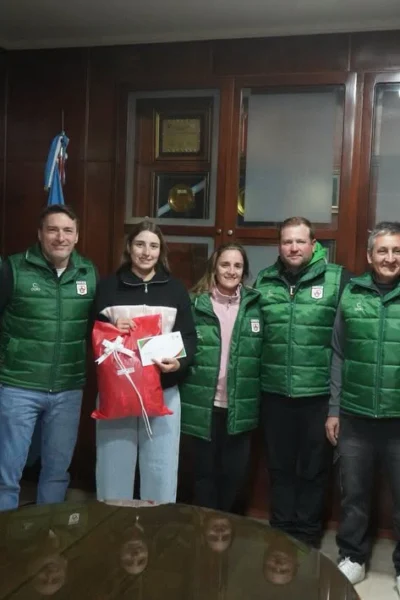 Tiro Federal distinguió a Lucas Ponce y a la tenista Angelina Assis