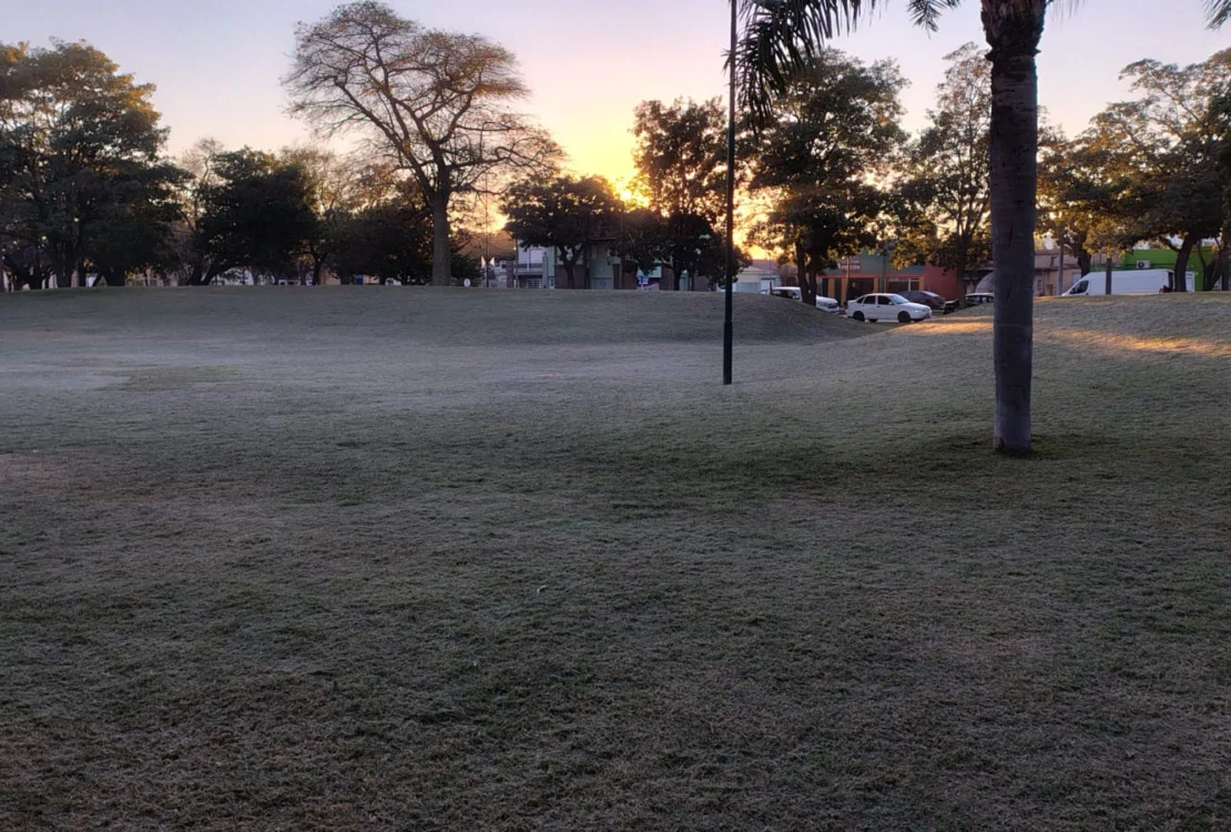 Riesgo de heladas y la temperatura más baja del invierno para este viernes
