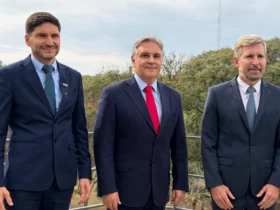 Llaryora, Pullaro y Frigerio inauguraron la Casa de la Región Centro