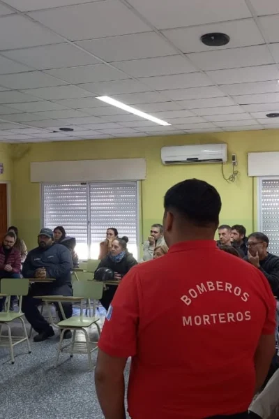 Invitan a una capacitación sobre emergencias destinada a comercios de Morteros