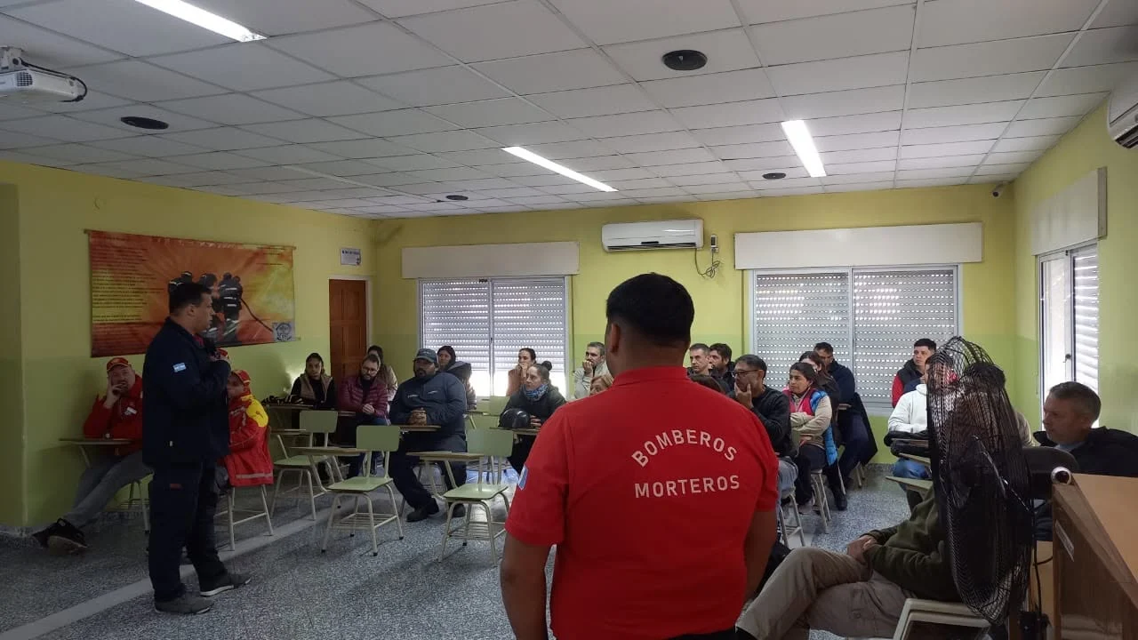 Invitan a una capacitación sobre emergencias destinada a comercios de Morteros