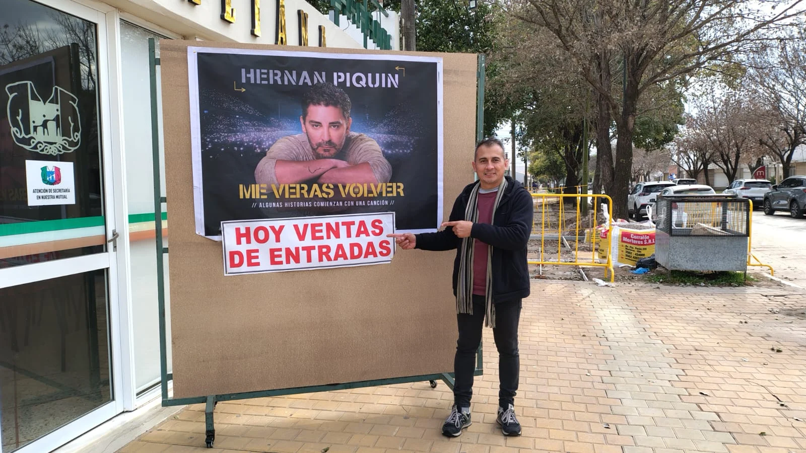 José Carlos Heredia: «En Morteros hay muchísimo talento y se pueden hacer grandes espectáculos»