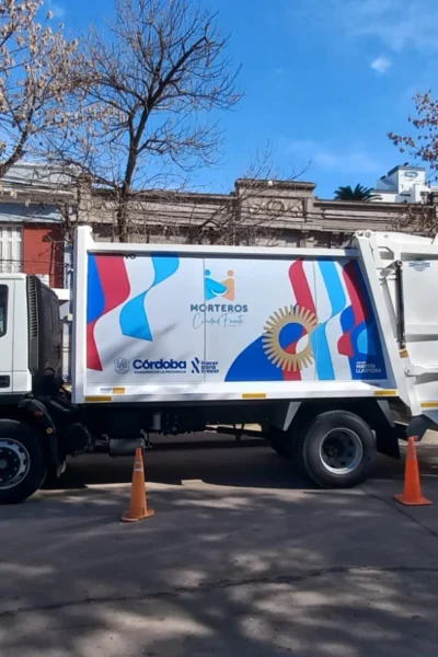 Morteros: La Municipalidad incorporó un nuevo camión recolector de residuos