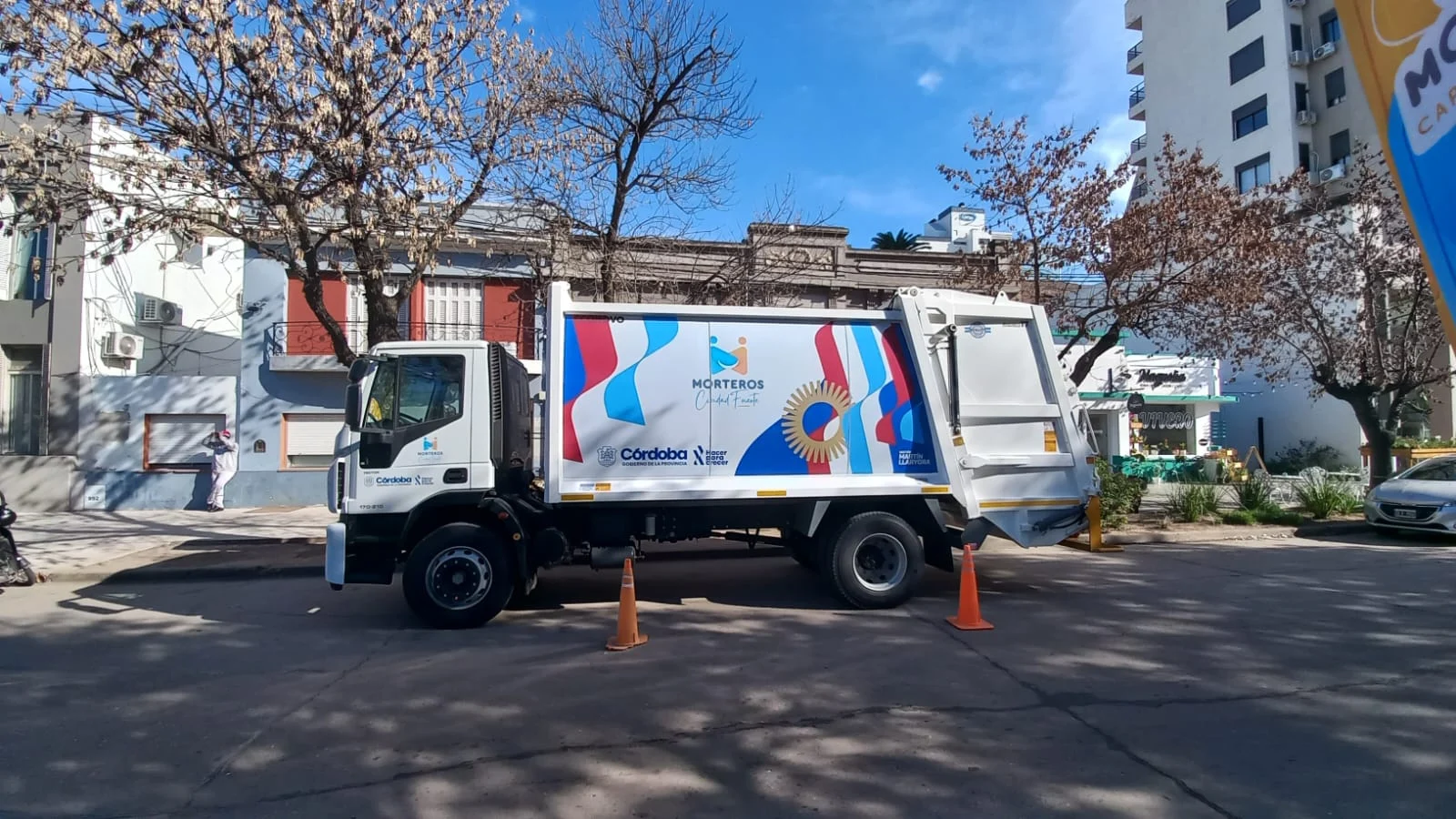 Morteros: La Municipalidad incorporó un nuevo camión recolector de residuos