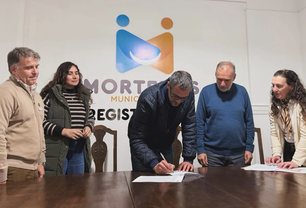 Municipio firmó un convenio con la Mutual del Club Tiro Federal y Deportivo Morteros