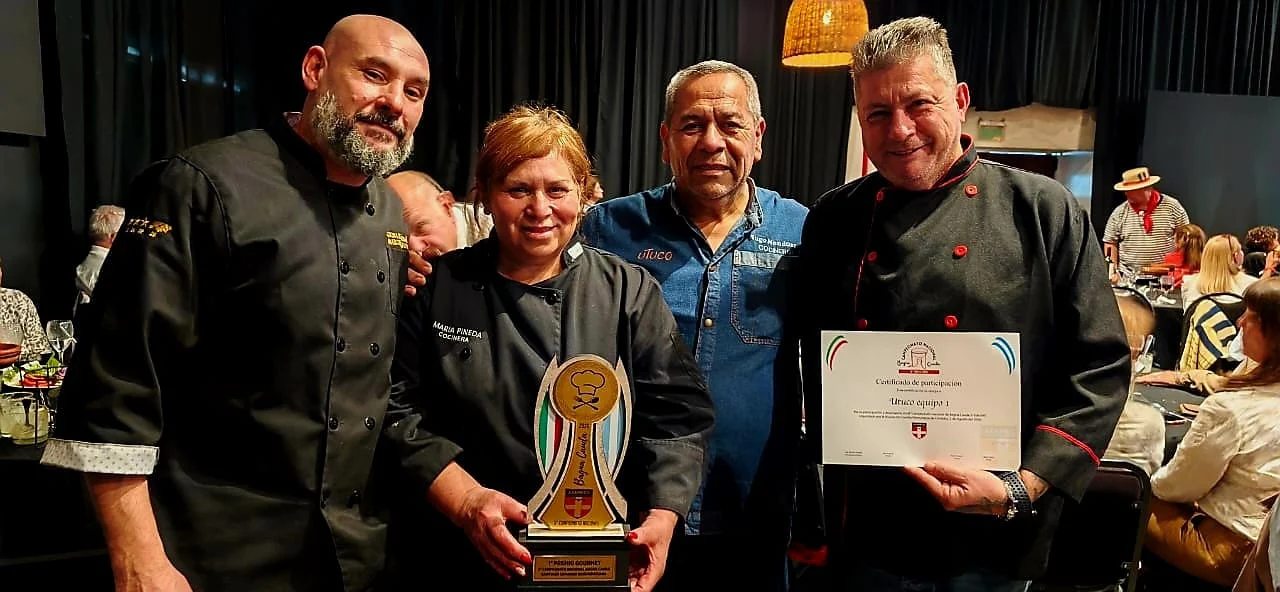 Cocineros de Morteros obtuvieron el primer puesto nacional en la categoría Gourmet con una innovadora bagna cauda