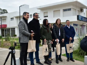 Morteros: inauguraron las obras del Pasaje Caselle Torinese