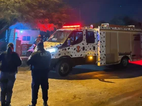 Intervención de Bomberos por un incendio de vivienda en Morteros