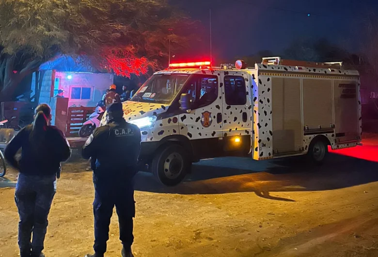 Intervención de Bomberos por un incendio de vivienda en Morteros