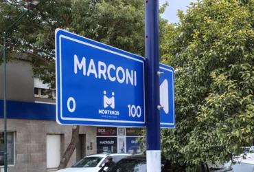 Morteros: En calle Marconi se dejará de permitir el estacionamiento en doble mano