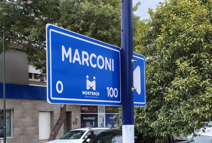 Morteros: En calle Marconi se dejará de permitir el estacionamiento en doble mano