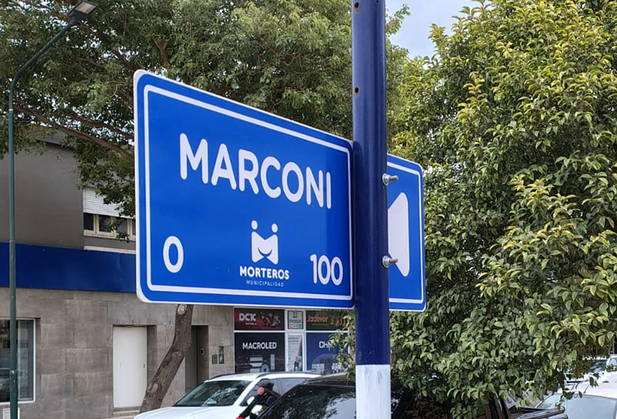 Morteros: En calle Marconi se dejará de permitir el estacionamiento en doble mano