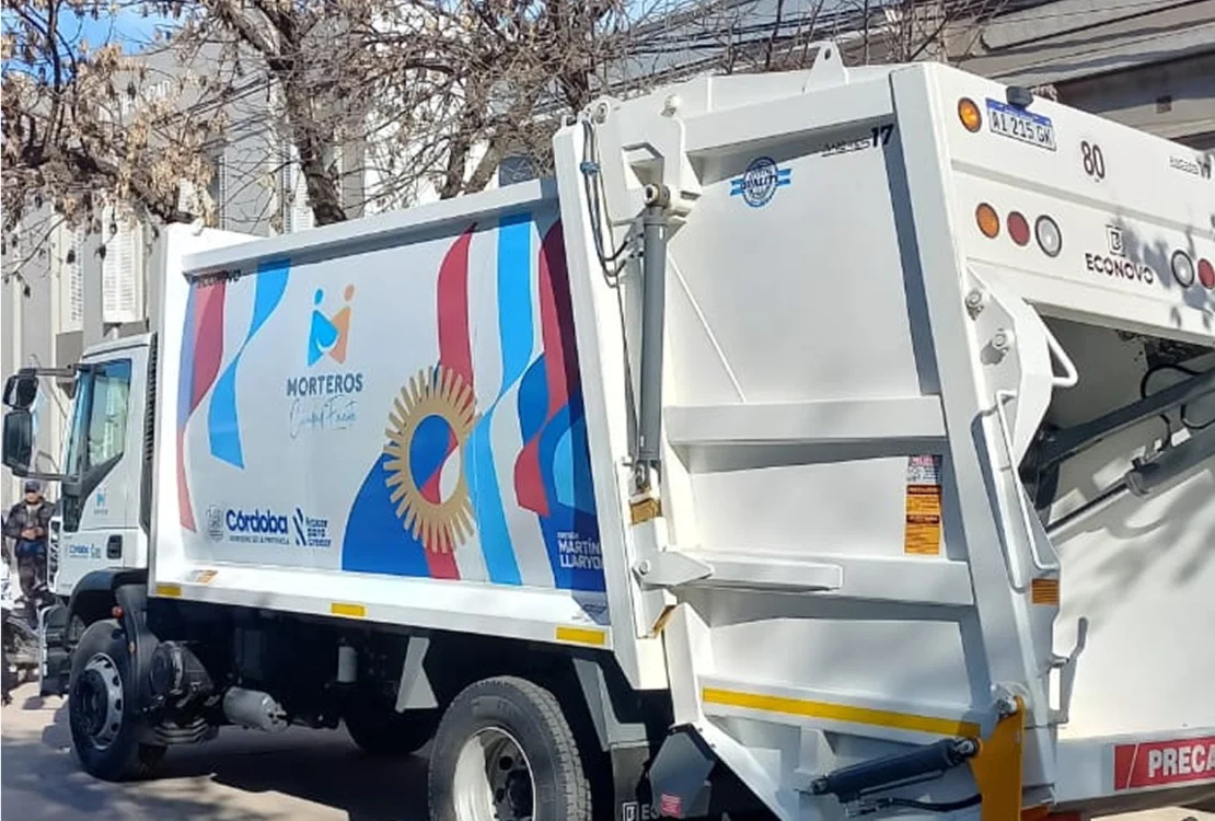 Cómo será la recolección de residuos durante las Fiestas Patronales de Morteros