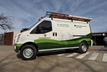 CoopMorteros apuesta a la movilidad eléctrica y suma su primer vehículo