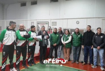 Tiro Federal de Morteros homenajeó 80 años de historia de las bochas