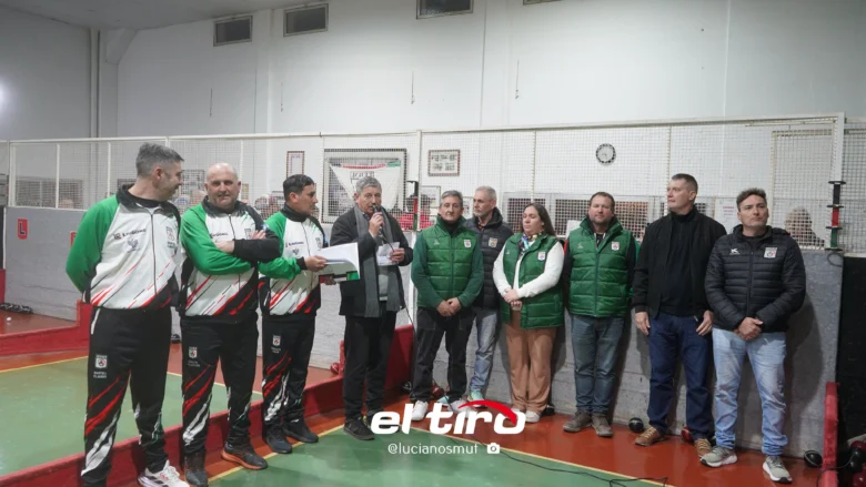Tiro Federal de Morteros homenajeó 80 años de historia de las bochas