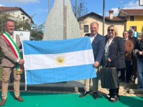 Italia: Caselle Torinese y Morteros celebran 20 años de hermanamiento