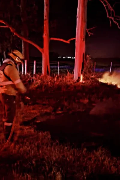 Bomberos de Morteros trabajaron en dos incendios durante la noche del martes
