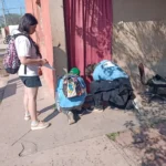 Jóvenes del Grupo Scouts Ansenuza de Morteros realizaron mediciones para construir compuertas contra el ingreso de agua