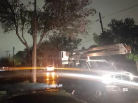 CoopMorteros explicó la falla que dejó sin luz a varios sectores durante la tormenta