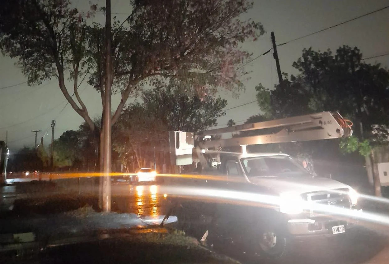CoopMorteros explicó la falla que dejó sin luz a varios sectores durante la tormenta