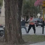 Un inspector de Tránsito fue agredido por un motociclista en pleno centro de Morteros