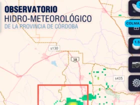 El Observatorio Hidrometeorológico de Córdoba abrió un canal por WhatsApp para compartir información