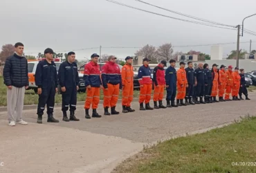 Aspirantes a Bomberos de Morteros avanzan en su formación con prácticas de rescate e incendios forestales