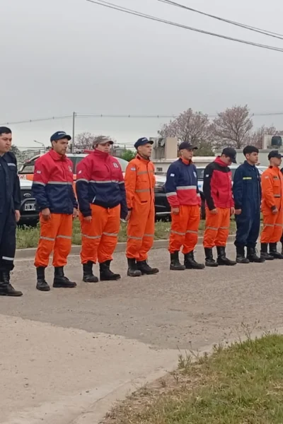 Aspirantes a Bomberos de Morteros avanzan en su formación con prácticas de rescate e incendios forestales