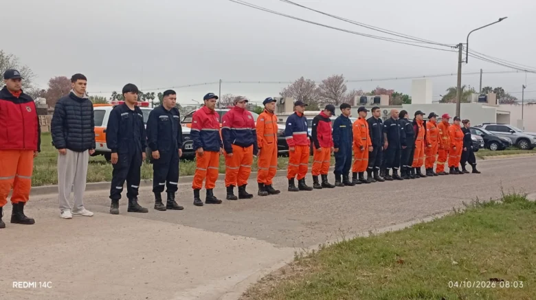 Aspirantes a Bomberos de Morteros avanzan en su formación con prácticas de rescate e incendios forestales