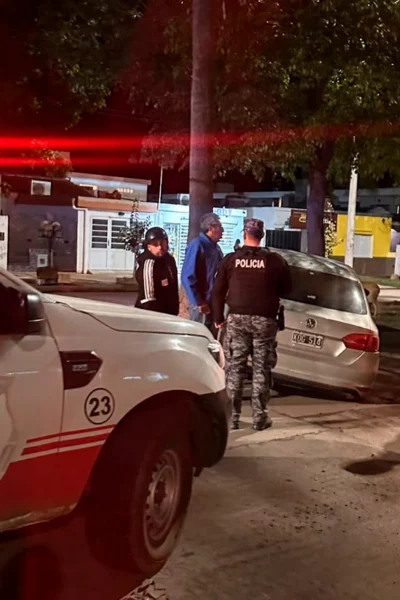Bomberos colaboraron tras una colisión entre dos vehículos en Morteros