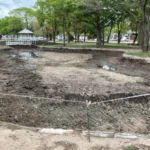 Morteros: limpian el lago norte del Parque Central y amplían la ciclovía sur