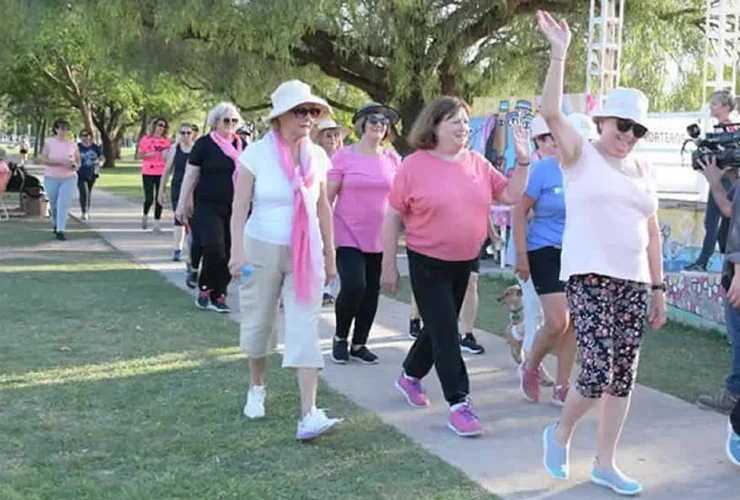 LALCEC Morteros organiza una Gran Caminata por la prevención