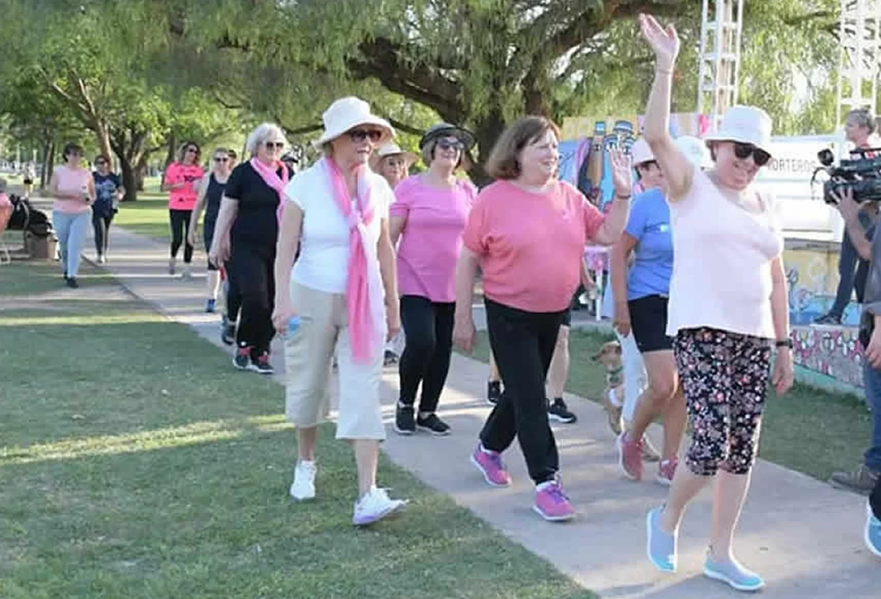 LALCEC Morteros organiza una Gran Caminata por la prevención